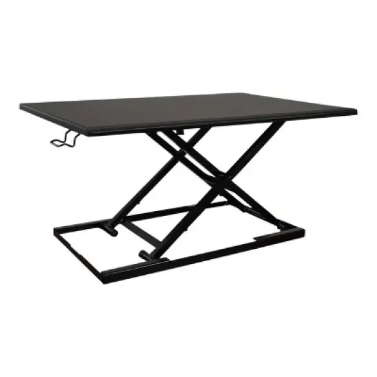 Stand Up Desk Store AirRise Adjustable Height Standing Desk Converter Monitor Stand image {1}