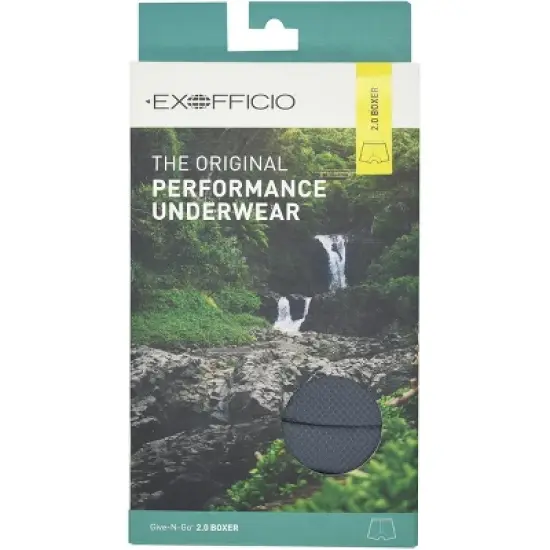 ExOfficio Give-N-Go 2.0 Boxer Shorts - Black image {1}