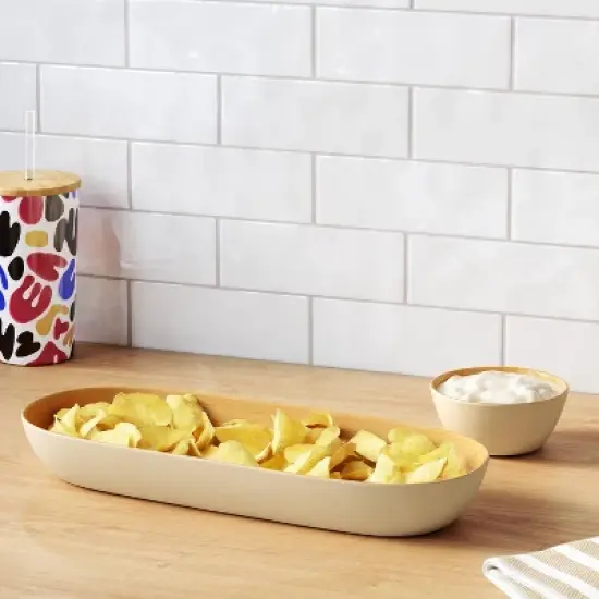 Serving Tray and Dip Bowl Set - Room Essentials&trade; image {1}