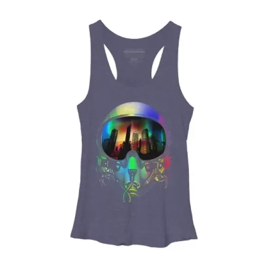 Women's Design By Humans The Pilot By clingcling Racerback Tank Top image {3}