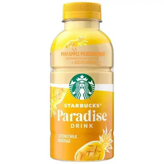 Starbucks Paradise Drink Pineapple Passionfruit + Coconut Milk - 14 fl oz Bottle image {3}