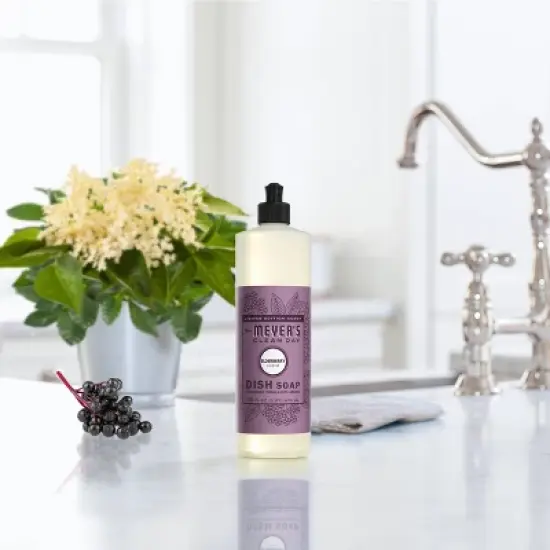 Mrs. Meyer's Clean Day Dish Soap - Elderberry - 16 fl oz image {2}
