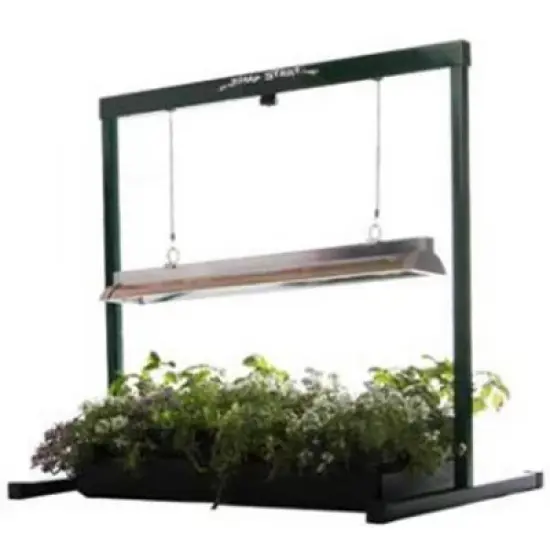 Hydrofarm JS10065 Jump Start 2-Feet Hydroponic Grow Light Stand (Stand Only) image {1}
