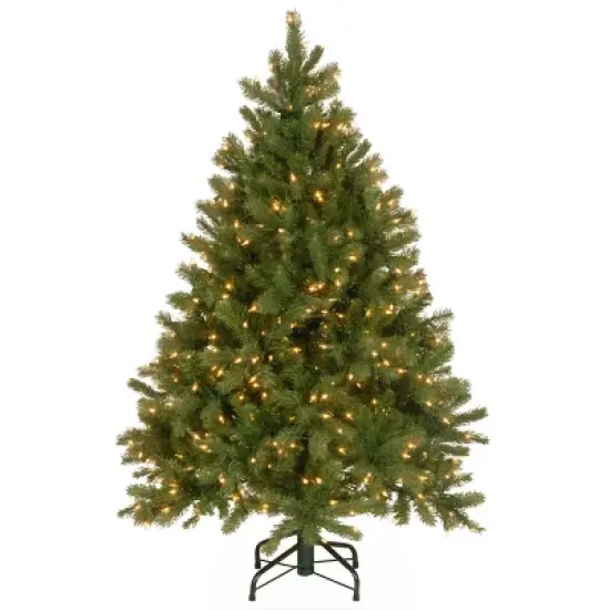 Prelit Feel Real Downswept Douglas Fir Artificial Christmas Tree Clear Lights - National Tree Company image {5}