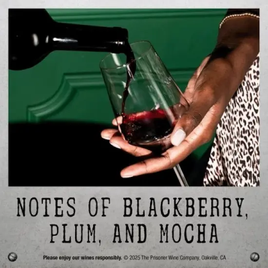 Unshackled Cabernet Sauvignon Red Wine by The Prisoner - 750ml Bottle image {3}