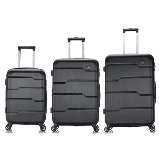 DUKAP Rodez Lightweight 3pc Hardside Luggage Set image {1}