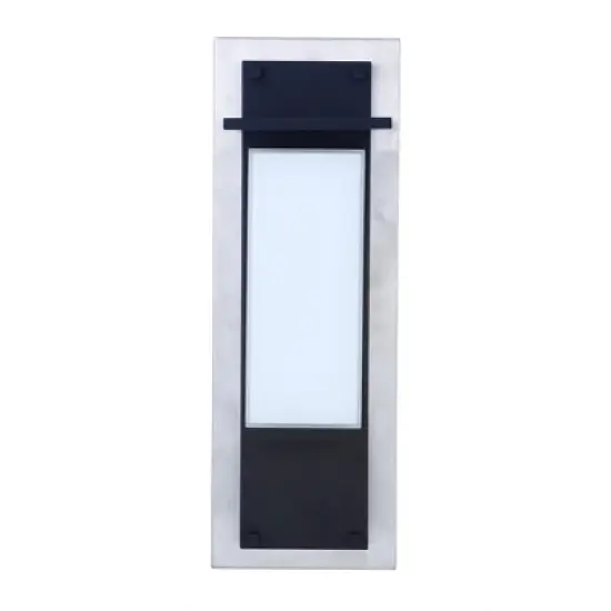 Craftmade Lighting Heights 1 - Light Wall Light in  Stainless Steel/Midnight image {2}