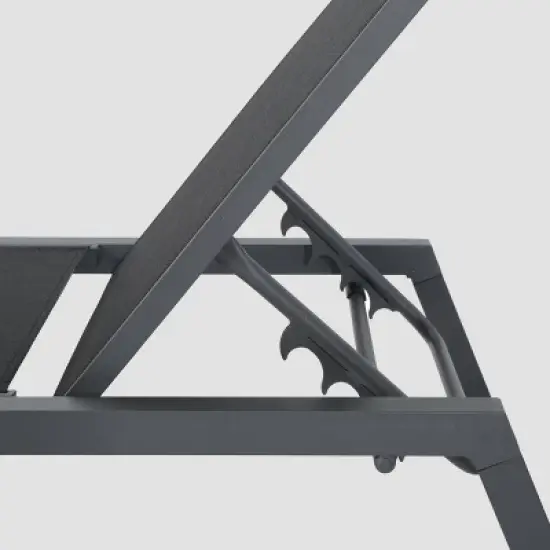 Myers 2pk Aluminum Chaise Lounge: Adjustable Backrest, Weather-Resistant, Christopher Knight Home image {2}