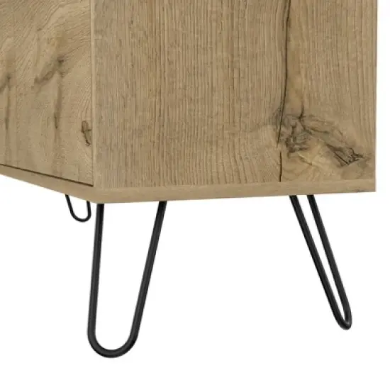 Aster 2 Door Sideboard Cabinet Light Wood - RST Brands image {6}