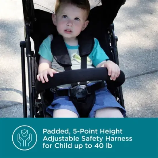 Contours Itsy Lightweight Stroller - Black image {12}