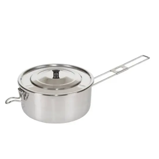 Stansport Solo II Stainless Steel Cook Pot with Copper Bottom - 6" image {3}