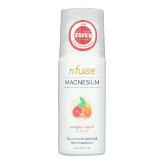 Nfuse Natural Citrus Magnesium Deodorant - Case of 6/2.7 oz image {1}
