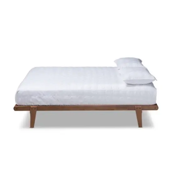 Kaia Finished Wood Platform Bed Frame - Baxton Studio image {6}