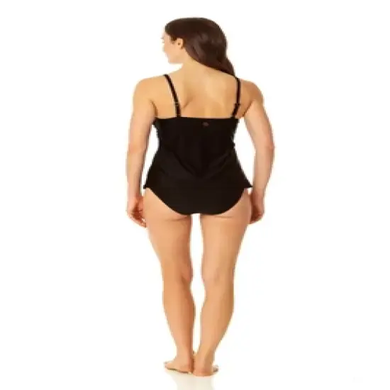 CopperControl by Coppersuit - Women's Cross Front Tankini Swimsuit Top image {3}