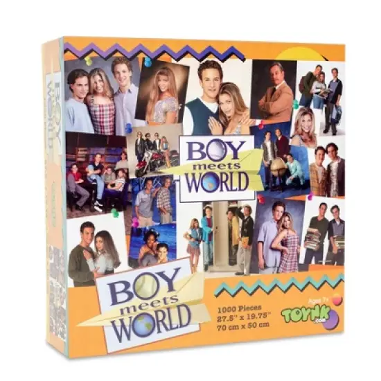 Toynk Boy Meets World 1000-Piece Jigsaw Puzzle image {1}