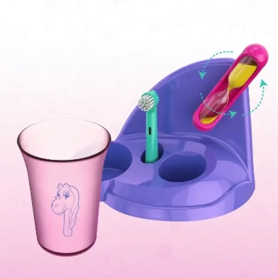 Brusheez Prancy the Pony Children's Electronic Kids Toothbrush Set image {4}