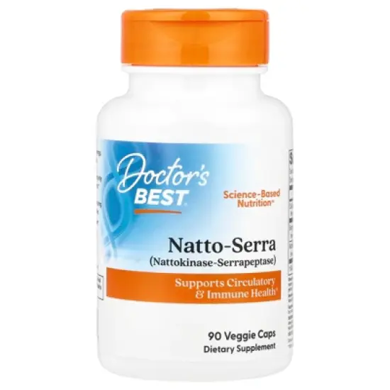 Doctor's Best Natto-Serra, 90 Veggie Caps image {4}
