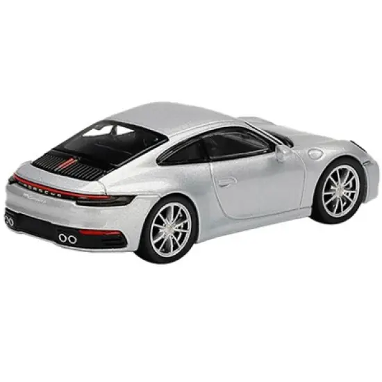 Porsche 911 Carrera 4S GT Silver Metallic Limited Edition to 3000 pcs Worldwide 1/64 Diecast Model Car by True Scale Miniatures image {2}
