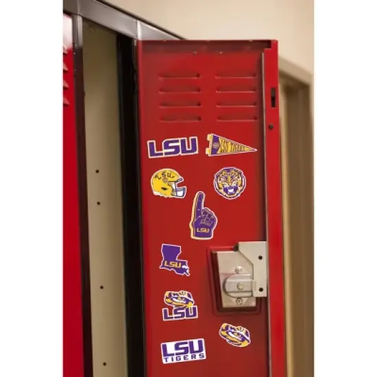LSU 50ct Vinyl Large Deluxe Stickers Variety Pack image {3}