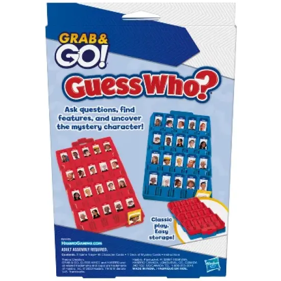 Guess Who? Grab and Go Travel Game image {5}