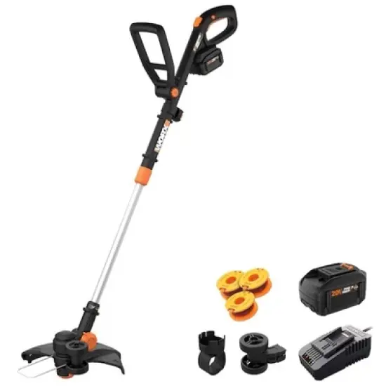 Worx WG170.3 20V Power Share GT Revolution 4.0Ah 12" Cordless String Trimmer image {12}