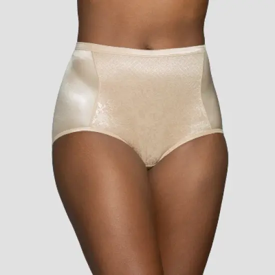 Vanity Fair Womens Smoothing Comfort Brief with Lace 13262 image {6}