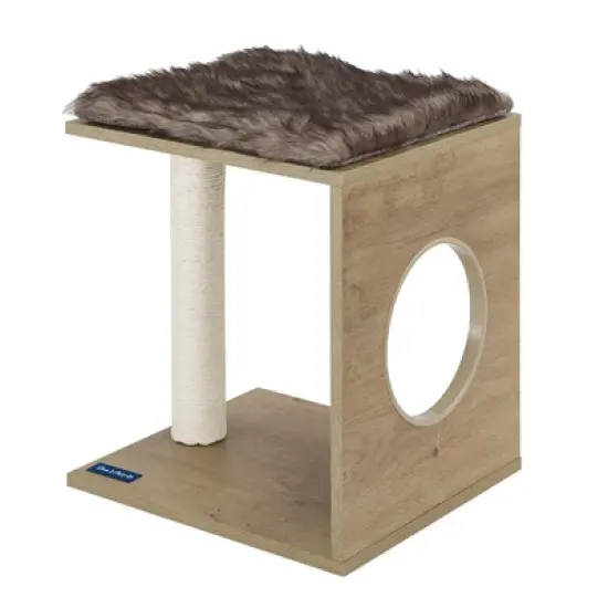 Sam's Pets Sheree 17"  Cat Tree In Light Brown image {2}