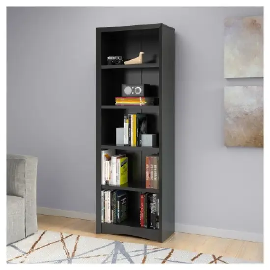  71" Quadra Tall Bookcase Finish - CorLiving image {2}