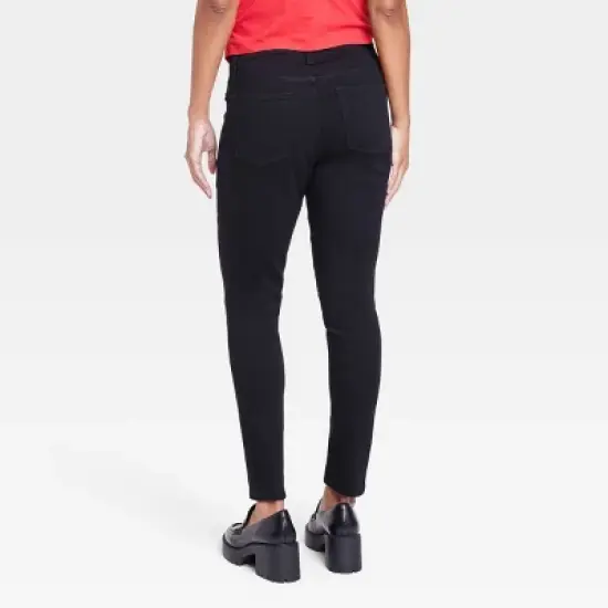 Under Belly Skinny Maternity Pants - Isabel Maternity by Ingrid & Isabel&trade; Black image {1}