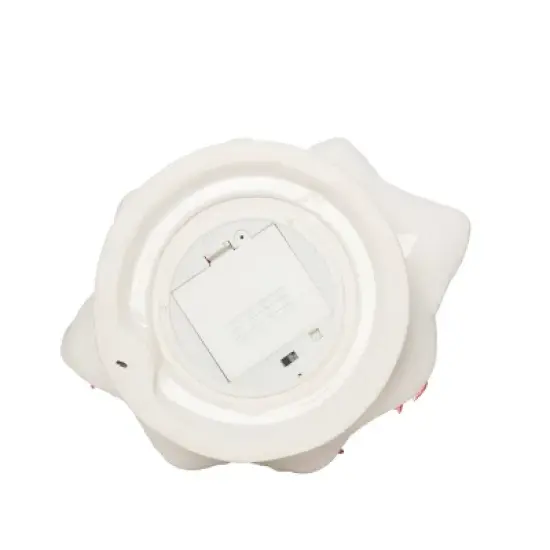 Transpac Small Ceramic Light Up Cardinal Tree - Festive Christmas Decorative Object for Holiday Cheer image {4}