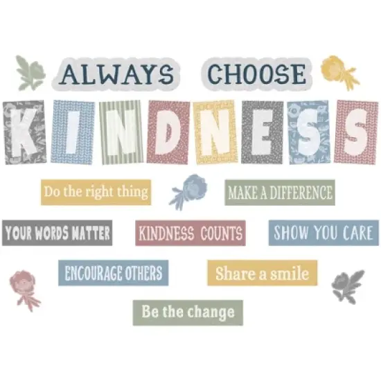 Teacher Created Resources&reg; Classroom Cottage Always Choose Kindness Bulletin Board Set, 23 Pieces image {3}