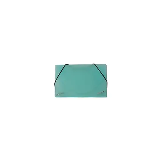 JAM Paper Plastic Business Card Holder Case Green Frosted Sold Individually (2500 012) image {1}