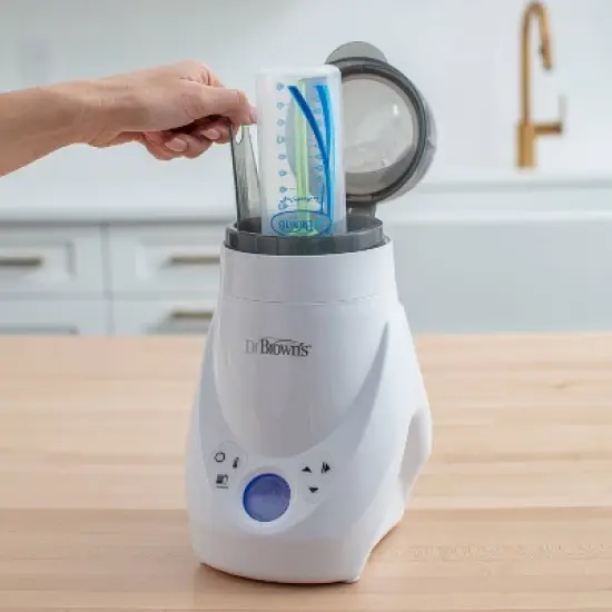 Dr. Brown's Deluxe Bottle Warmer & Sterilizer - White image {9}