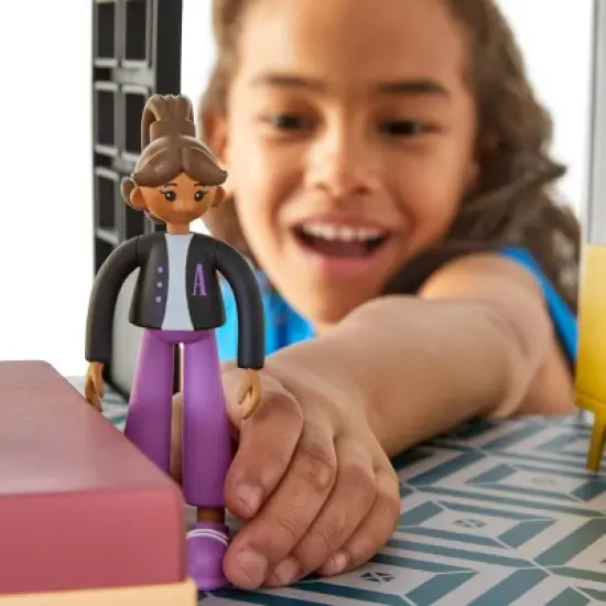 FAO Schwarz Toy Wood Ultimate Doll House LED image {6}