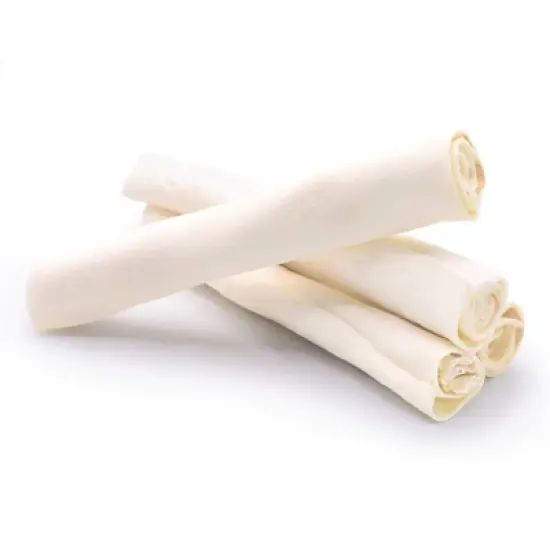 Canine Chews Natural Rolls Beef Rawhide Dog Treats - 4ct image {2}