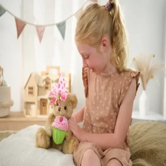 Bearington Casey the Birthday Cake Bear: 10 Tall Stuffed Teddy image {3}