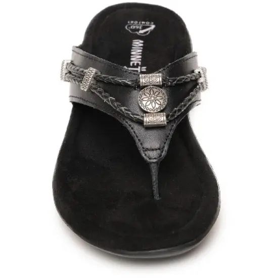 Minnetonka Women's  Silverthorne 360 Thong Sandals image {1}