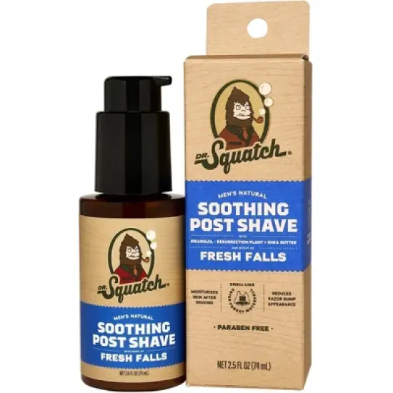 DR. SQUATCH Men's Natural Soothing Post Shave - Fresh Falls - 2.5 fl oz image {3}