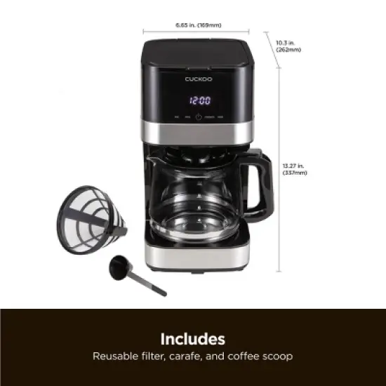 Cuckoo 10 Cup Classic Drip Coffee Maker image {6}