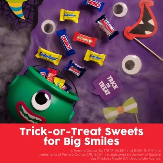 Halloween Butterfinger Assorted Chocolates Candy - 31.8oz/80ct image {2}