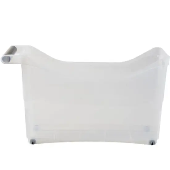 The Lakeside Collection Rolling Storage Bin with Wheels on the Bottom image {1}