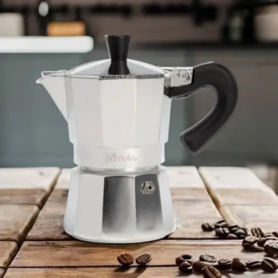 Aluminum Stovetop Espresso Maker - Polished image {5}