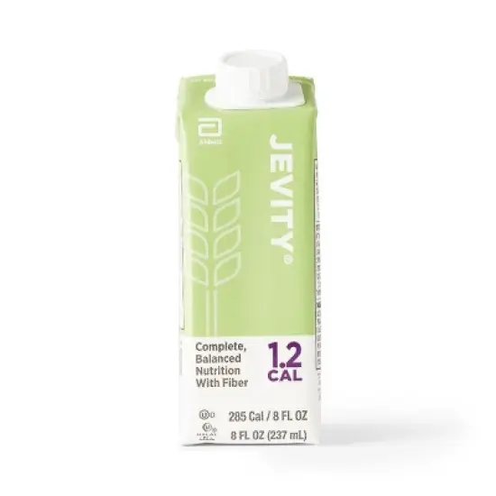 Jevity 1.2 Cal with Fiber Unflavored Nutritional Supplement Reclosable 8 oz Carton, Case of 24 image {3}