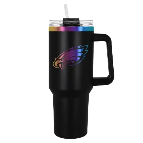 NFL Philadelphia Eagles Black Radiance Colossus Travel Mug - 40oz image {4}