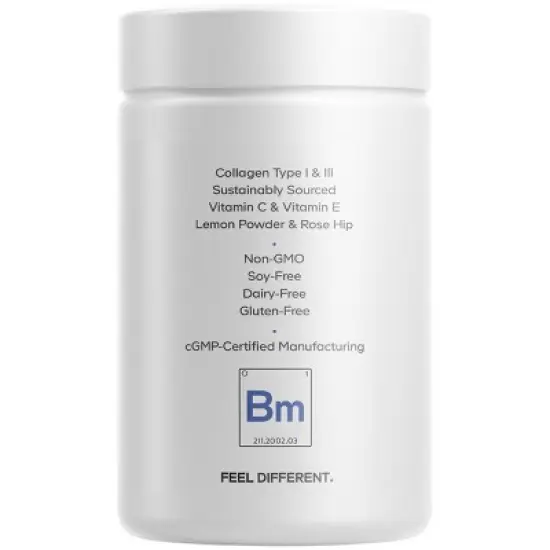 Codeage Wild Caught Biotin Marine Collagen Peptides Capsules, Vitamin C, E & Hyaluronic Acid - 120ct image {12}