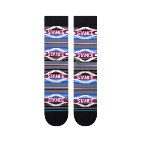 STANCE x WADE Men's Logo Dotted Crew Socks 2pk - Blue/Gray L image {3}