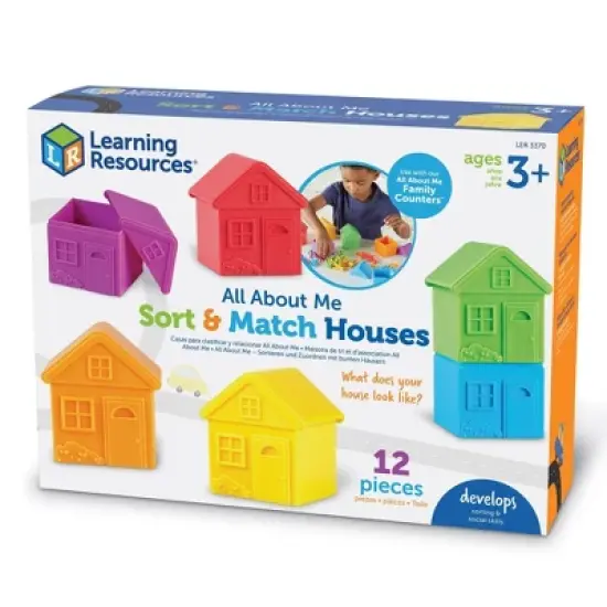 Learning Resources All About Me Sort & Match Houses image {1}