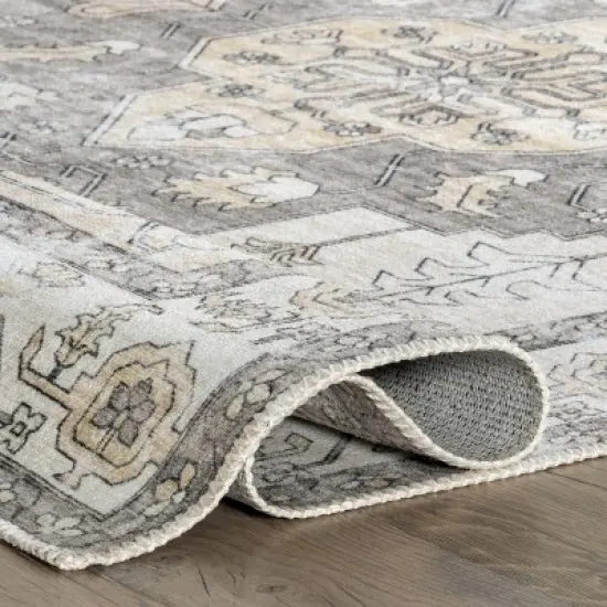 nuLOOM Autumn Vintage Machine Washable Area Rug image {3}