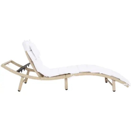 Colley Sunlounger - Outdoor - PAT7722 -Safavieh image {4}