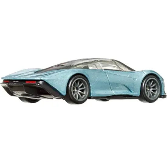 McLaren Speedtail Blue Metallic with Black Top "Exotic Envy" Series Diecast Model Car by Hot Wheels image {2}